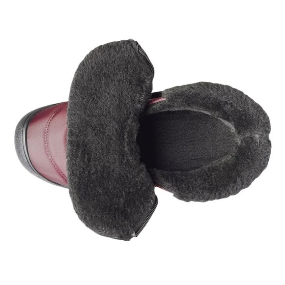 New Silvert's Adaptive Dual Zipper Winter Boots Extra Wide Senior Women - Picture 5 of 6